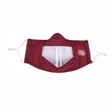 Visible Face Mask with Clear Mouth Cover Transparent Lip
